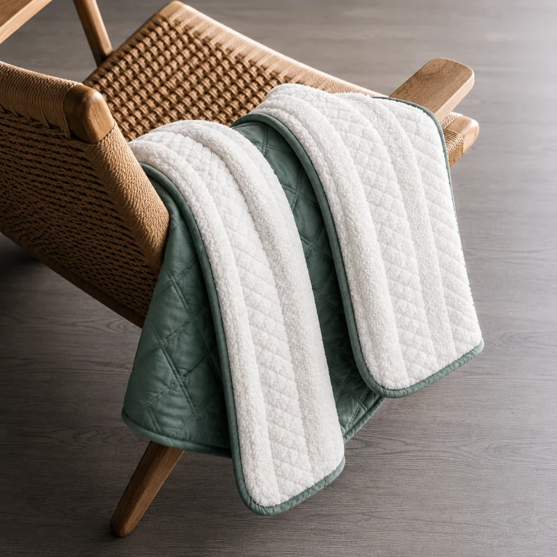 Двулицево одеяло Ноа Зелено 130/210 см