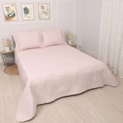 Thumbnail 2 of Шалте за единично легло или диван Куин Бледо розово 160/220 см