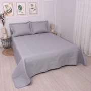 Thumbnail 2 of Шалте за единично легло или диван Куин Сиво 160/220 см